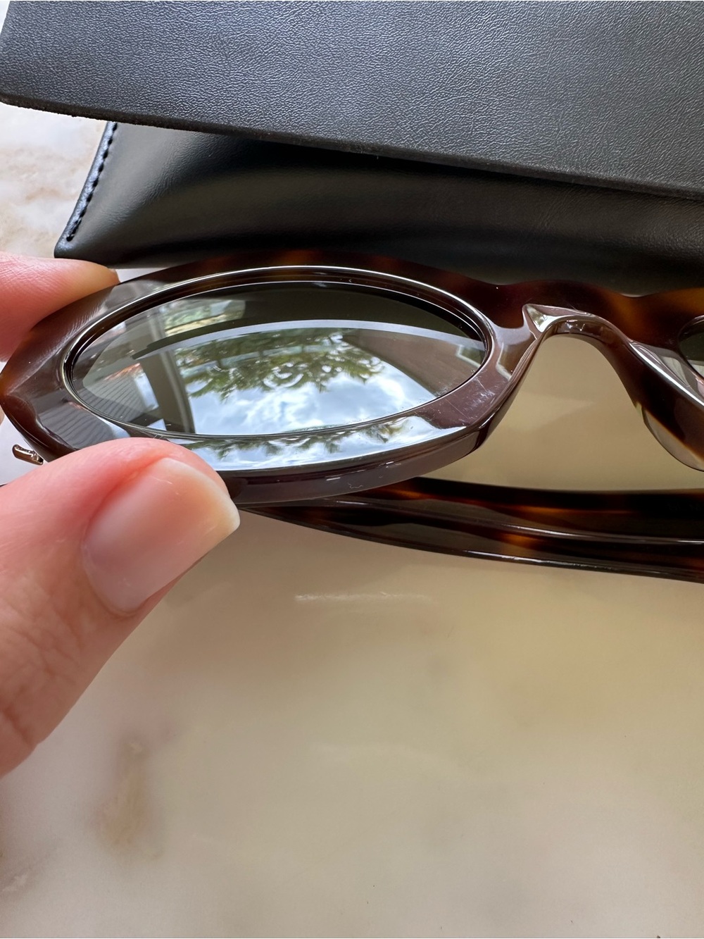 Saint Laurent 52mm oval sunglasses - Picture 3 of 15